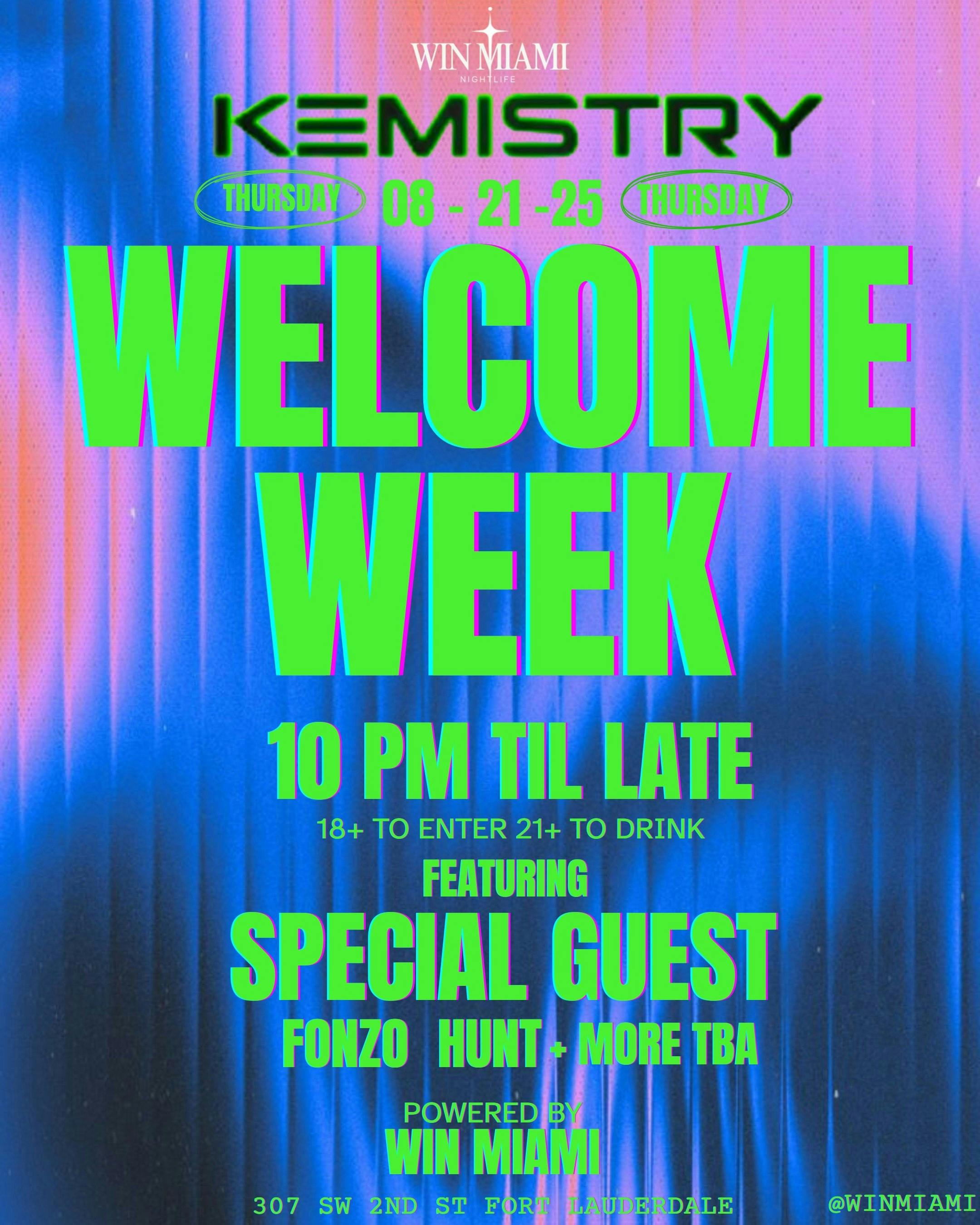 Welcome Week