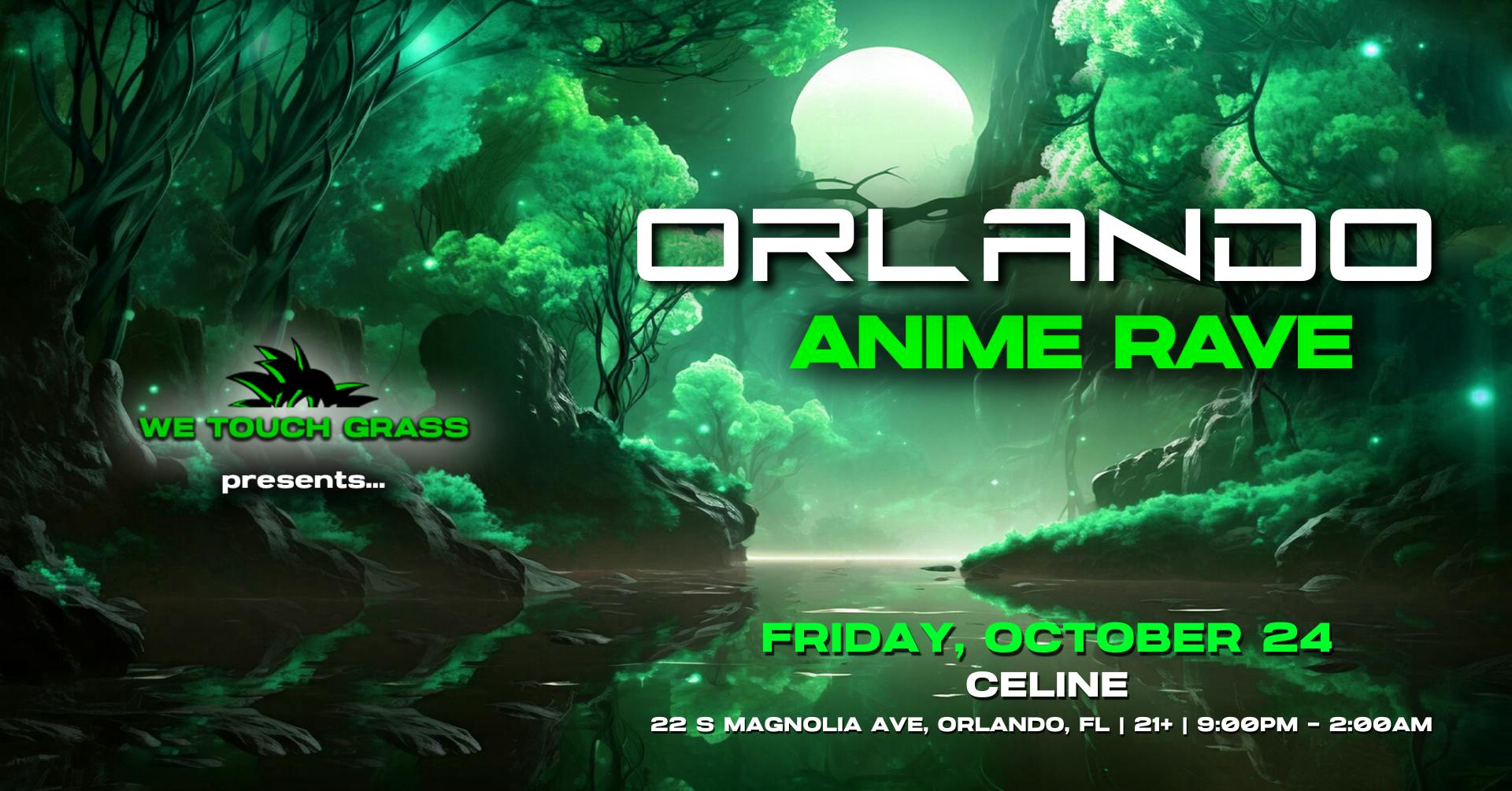 #WeTouchGrass: Orlando Anime Rave