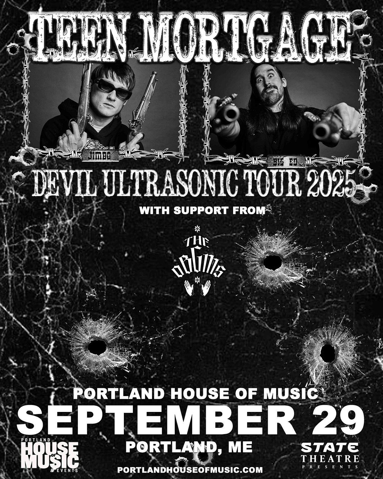 State Theatre Presents: Teen Mortgage - Devil Ultrasonic Tour w/ The OBGMs, Borderlines