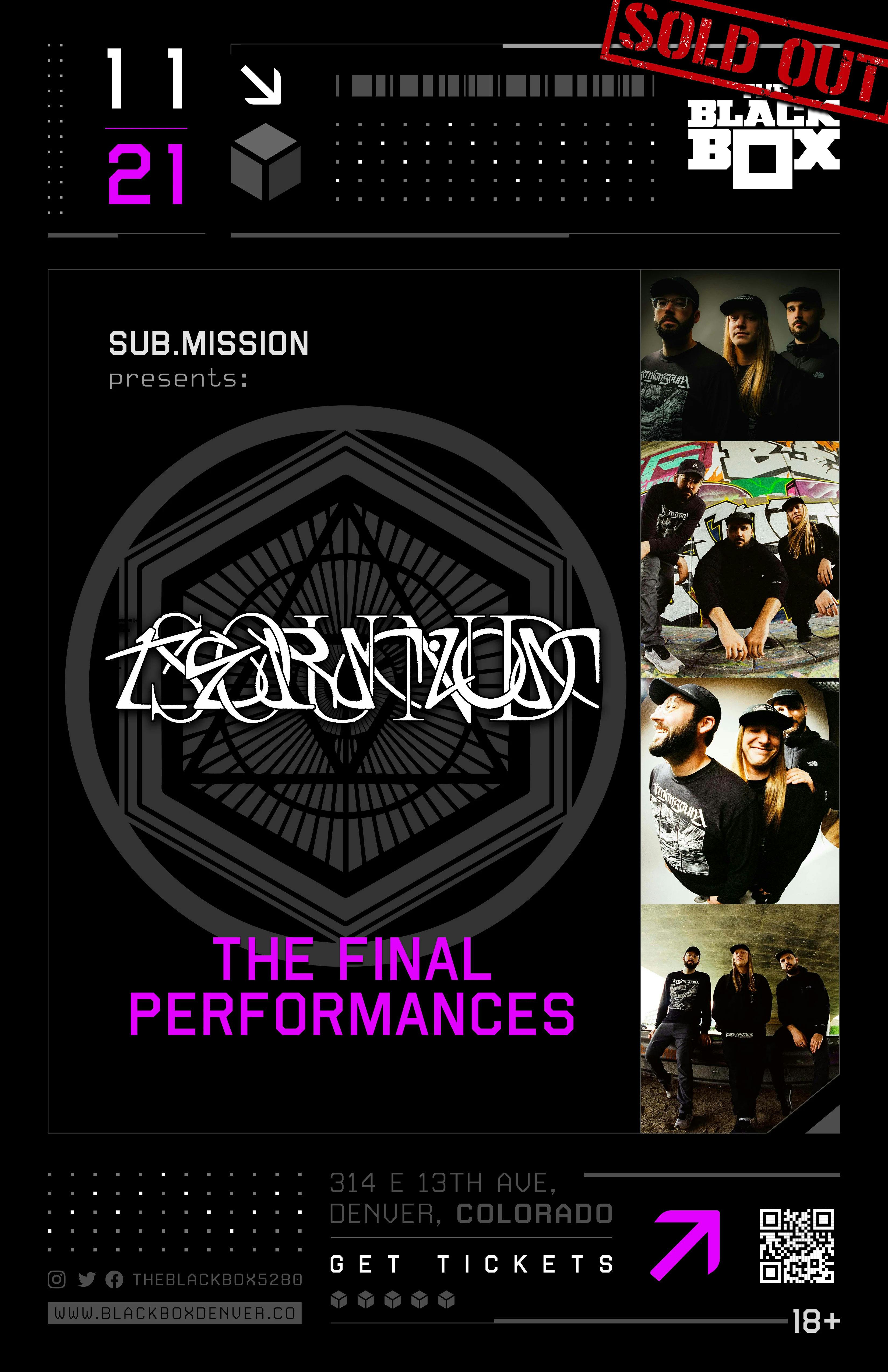Sub.mission presents: Ternion Sound - The Final Performances *SOLD OUT*