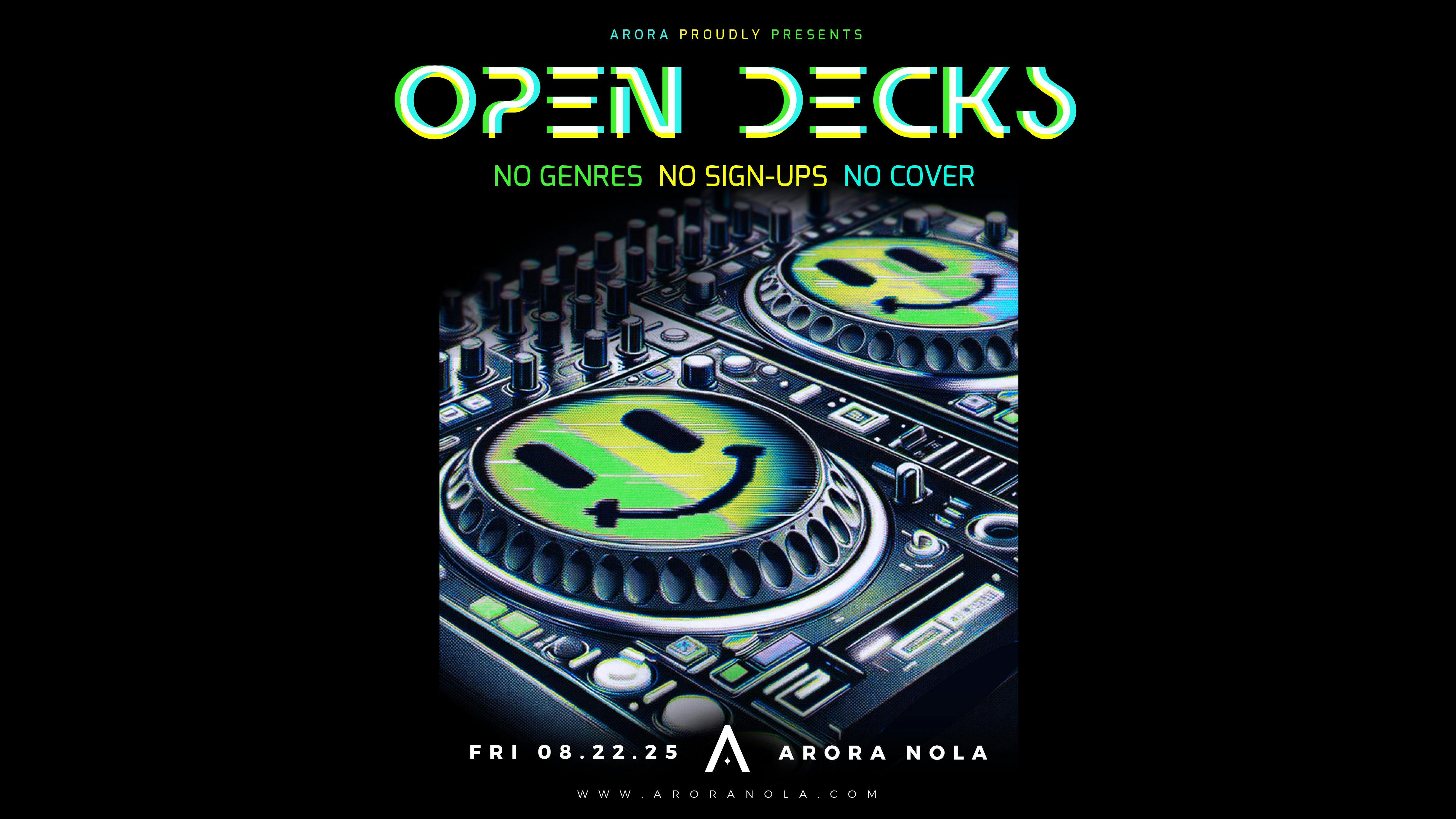 Open Decks