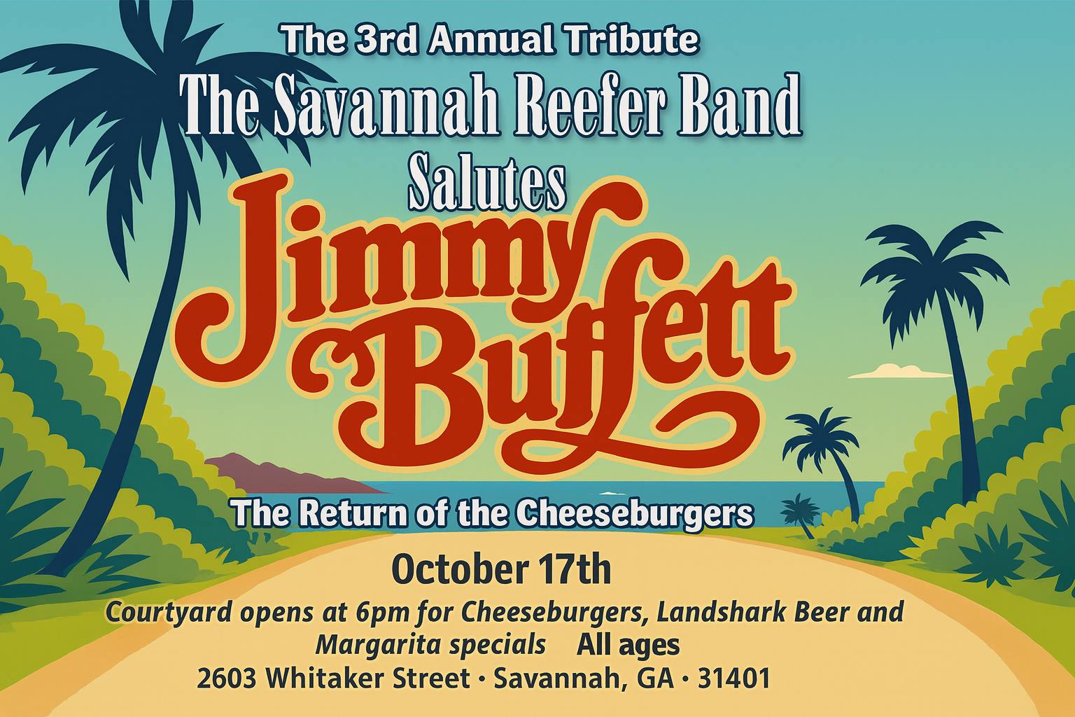 Savannah Salutes Jimmy Buffett Pt. 3 - Return of the Cheeseburgers!