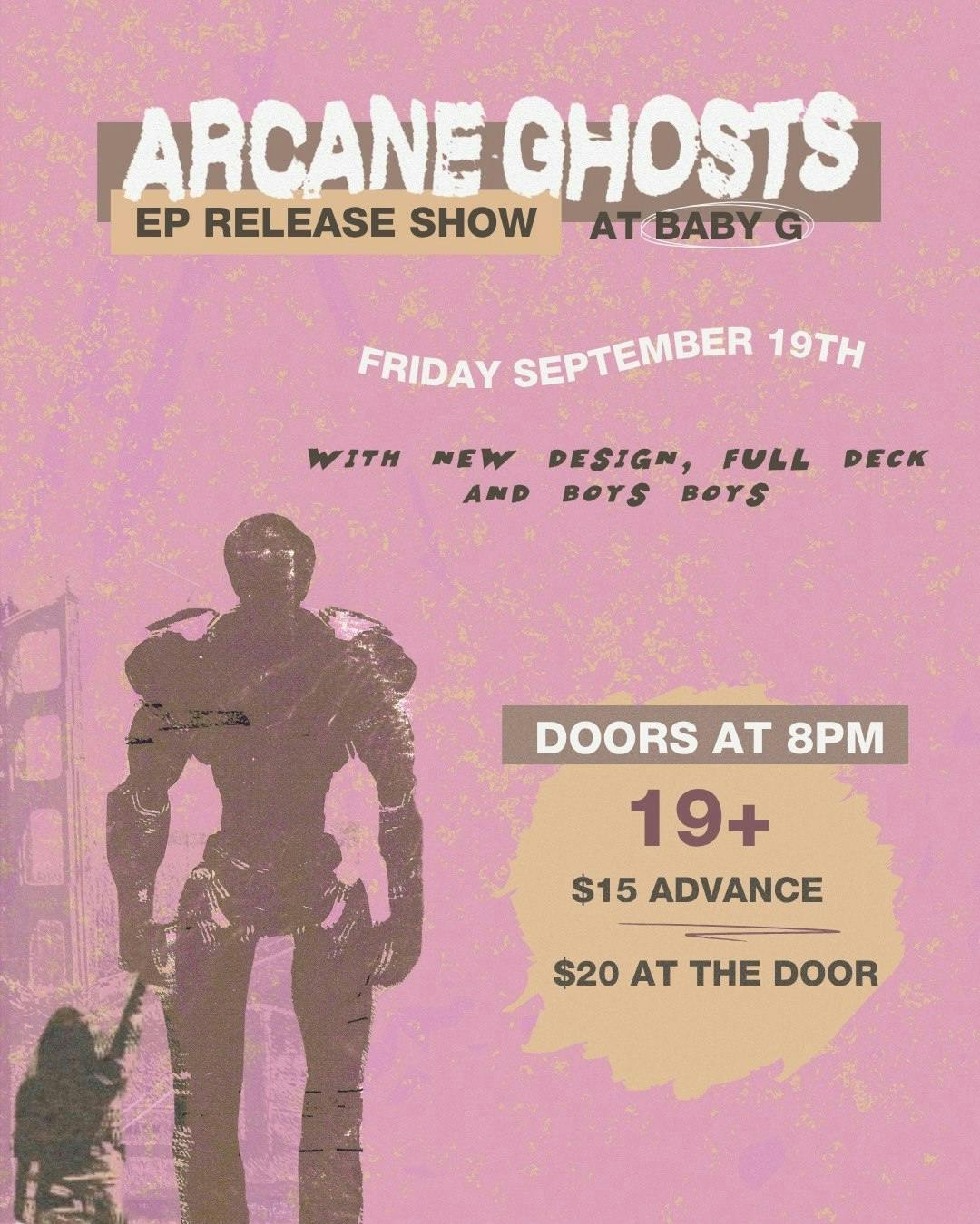 Arcane Ghosts, New Design, Full Deck, Boys Boys