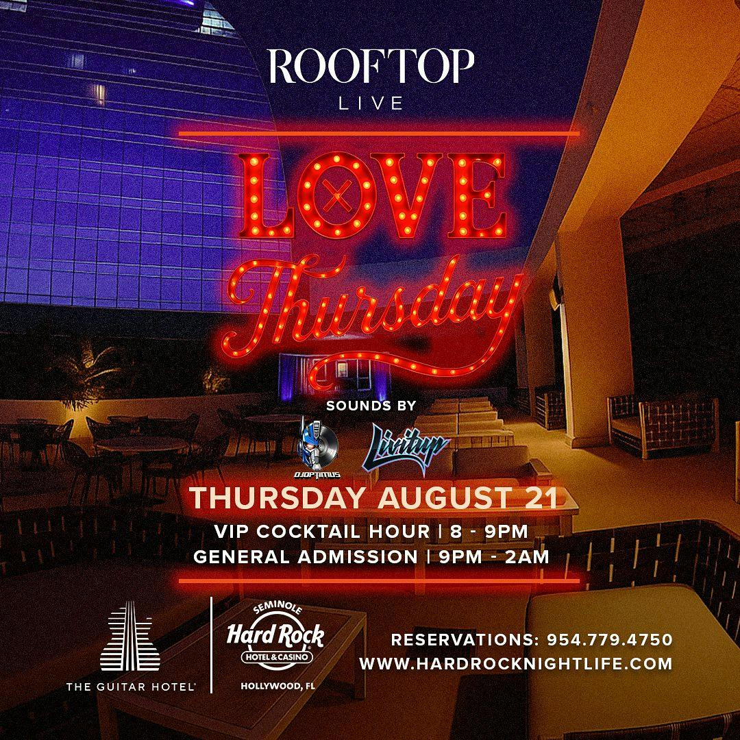 Love Thursdays | Rooftop Live