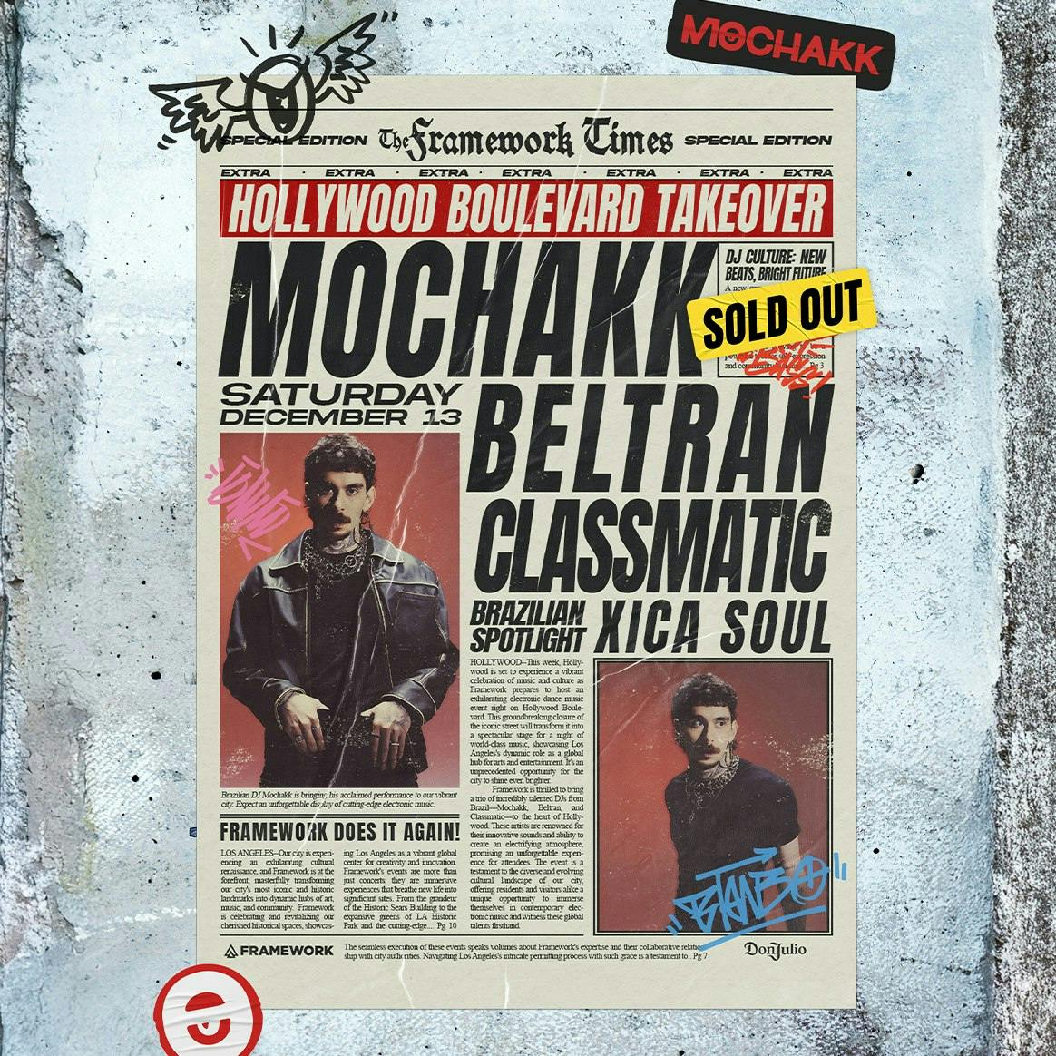 Framework Presents Mochakk, Beltran, Classmatic