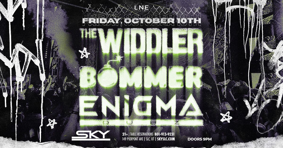 The Widdler x Bommer x Enigma Dubz