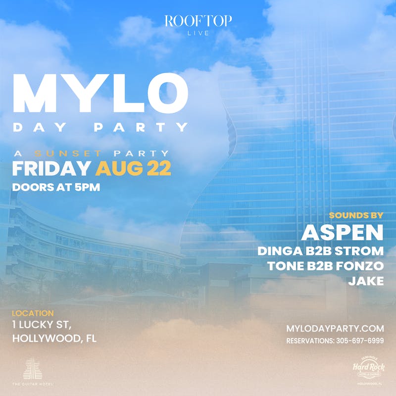 Mylo Sunset Party | Rooftop Live