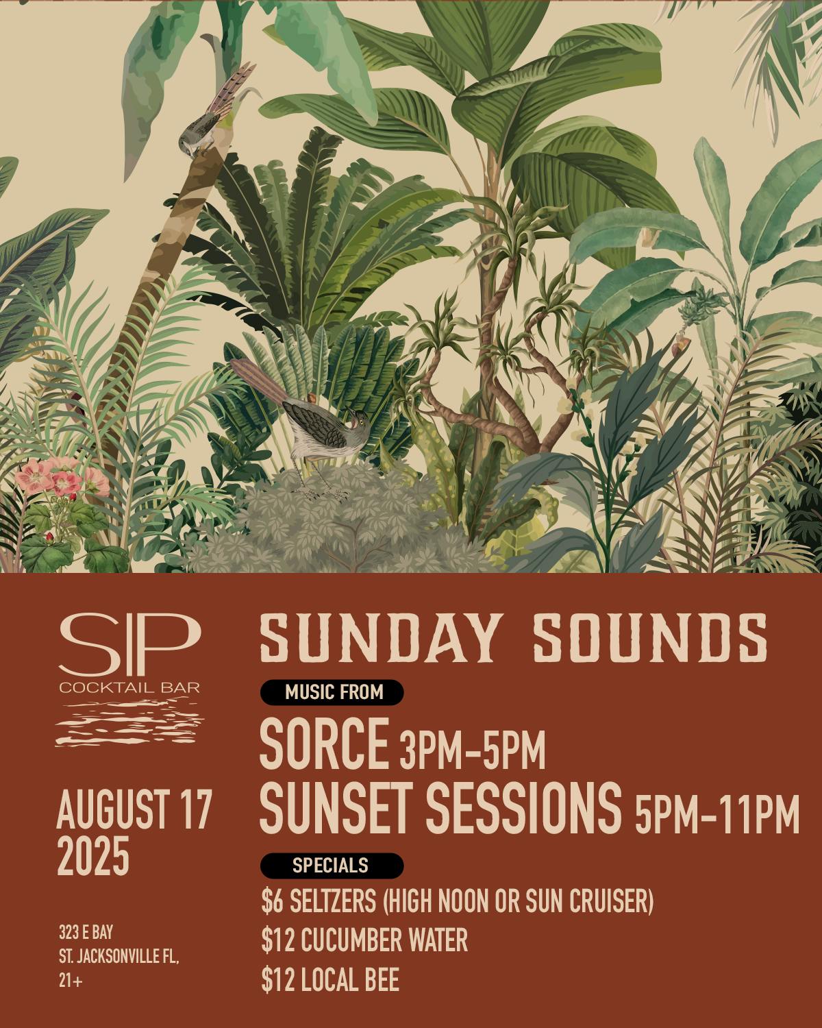 Sunday Sounds at SIP Rooftop & Cocktail Bar
