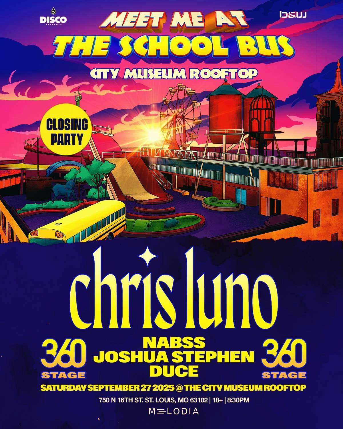 Chris Luno at City Museum Rooftop