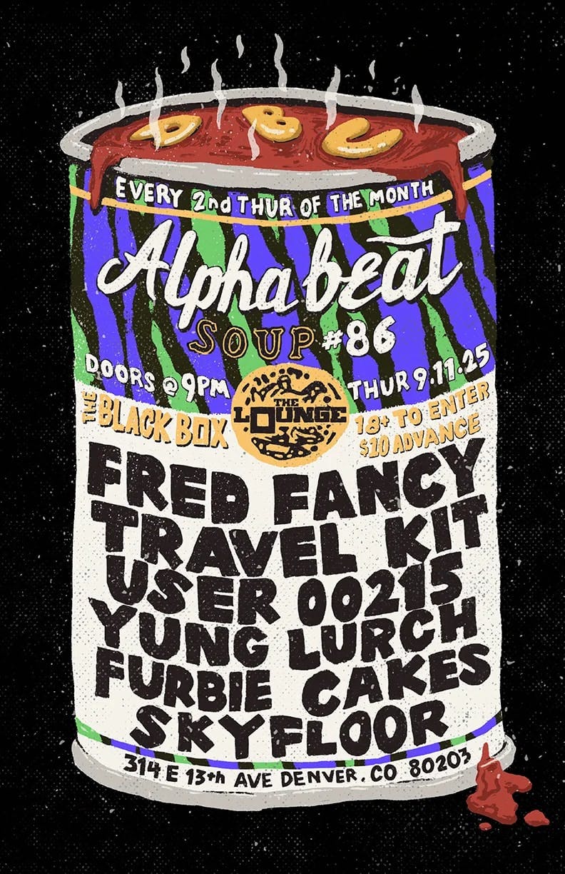 Alphabeat Soup #86: Fred Fancy, Travel Kit, User 00215, Yung Lurch, Furbie Cakes, Skyfloor