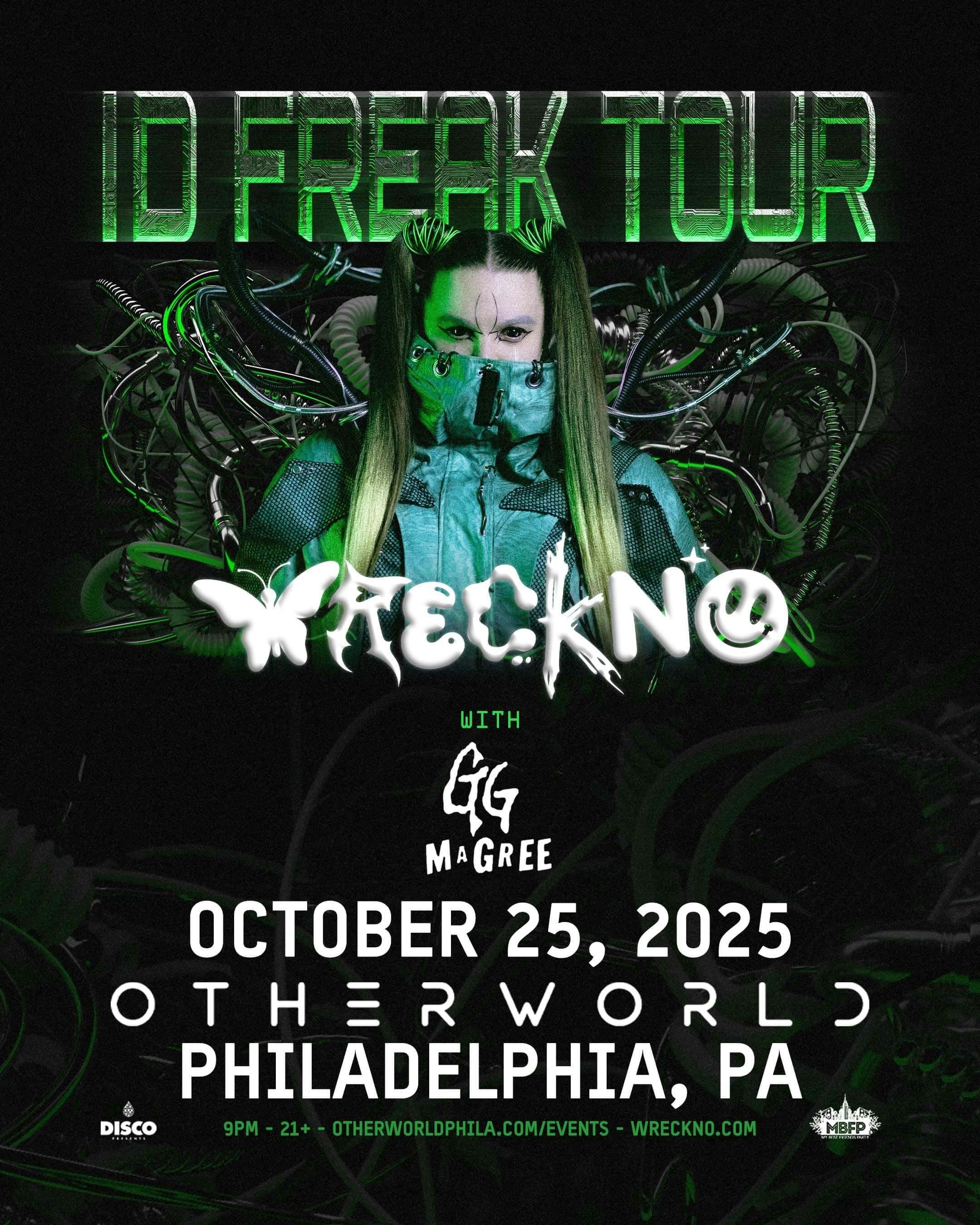 Wreckno, GG Magree at Otherworld Philadelphia