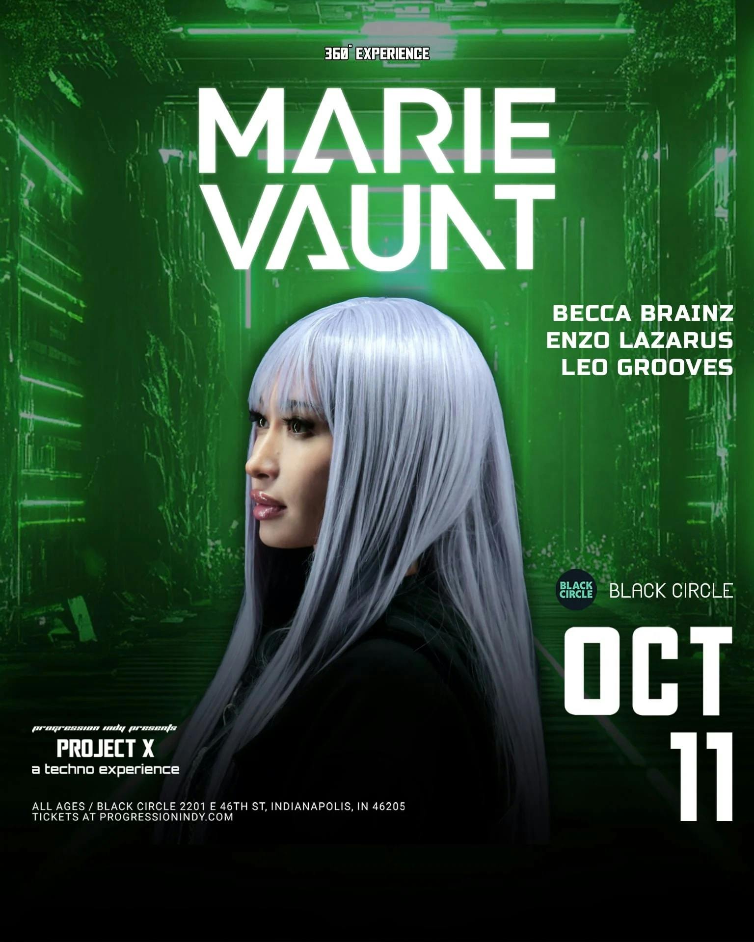 Project X: Marie Vaunt - 360 experience | Black Circle