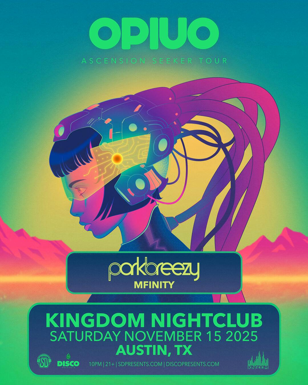 Opiuo, parkbreezy, Mfinity at Kingdom