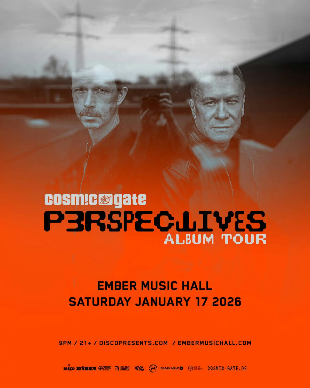Cosmic Gate at Ember Music Hall