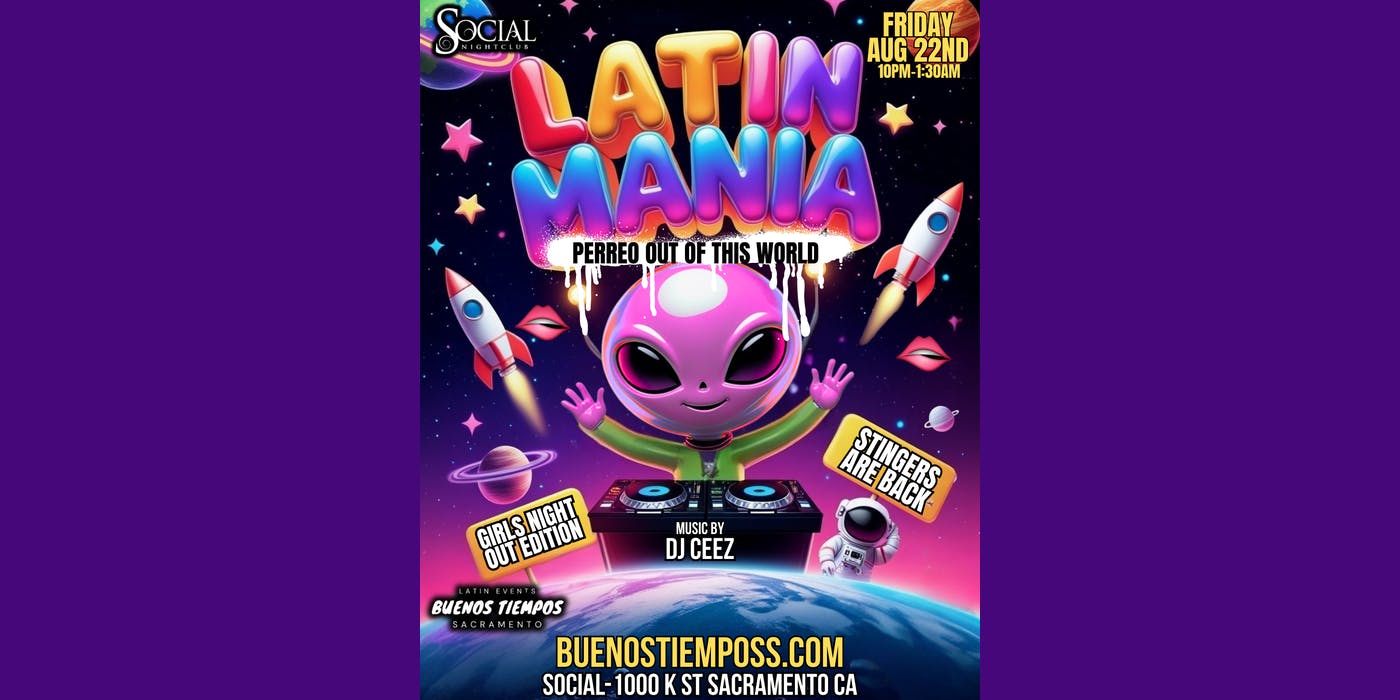 Latin Mania: Perreo Out of This World (Girls Night Out Edition)