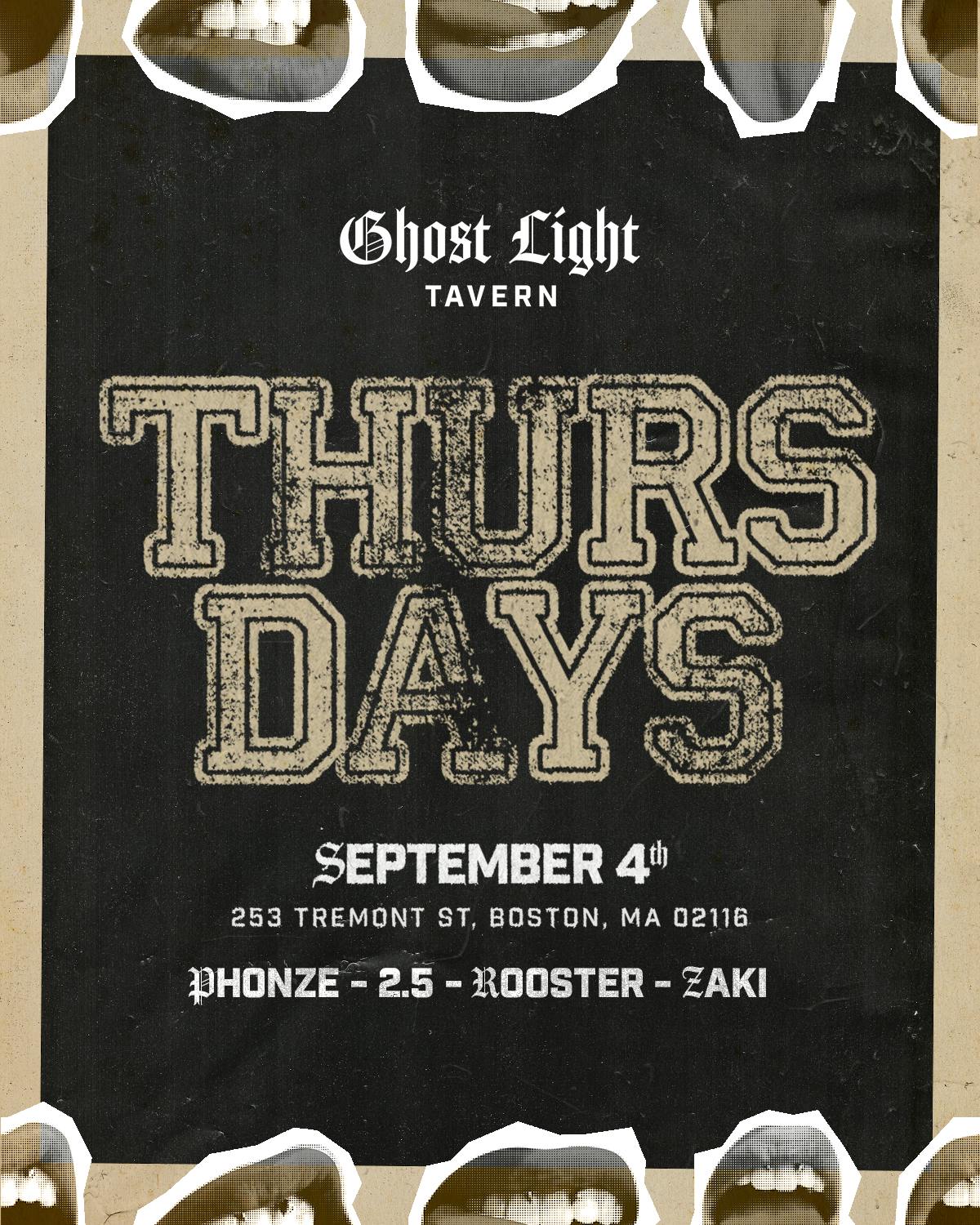 Ghost Light Thursdays