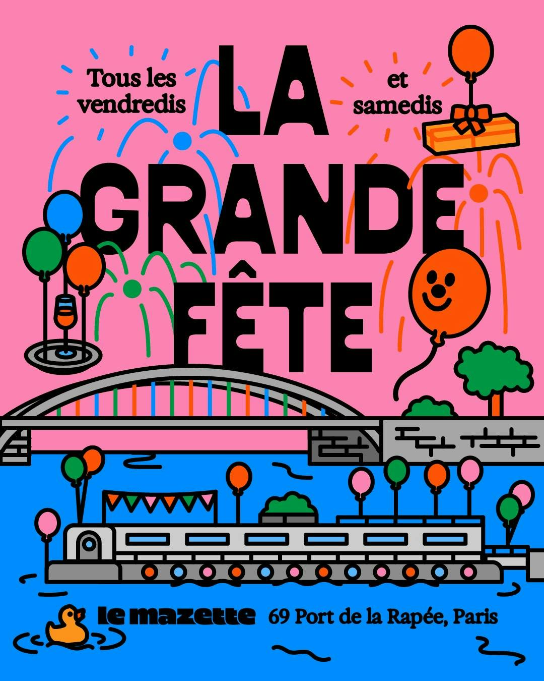 La Grande Fête — Food & Fête avec Bangageo, Aubry..