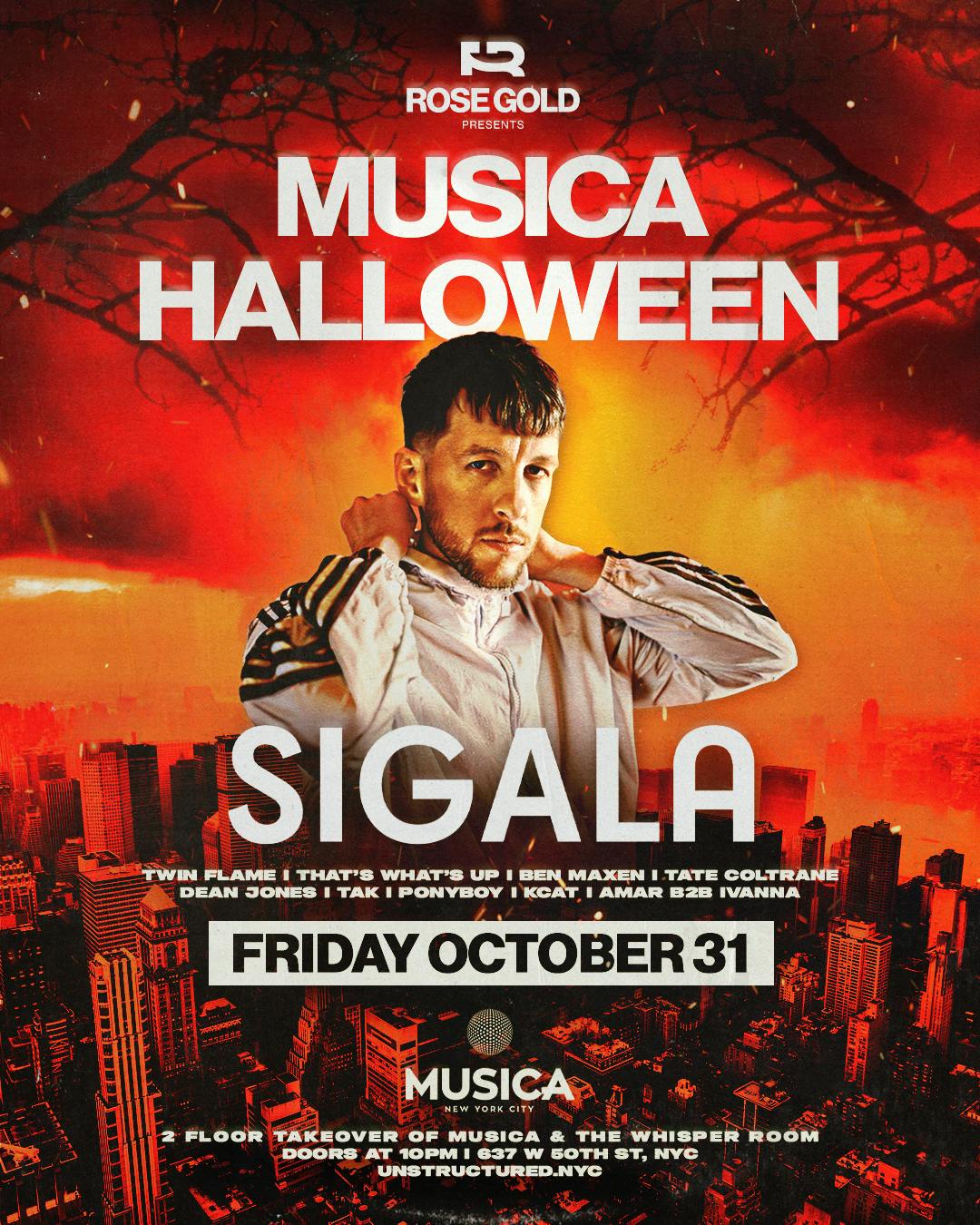 Musica Halloween ft. SIGALA