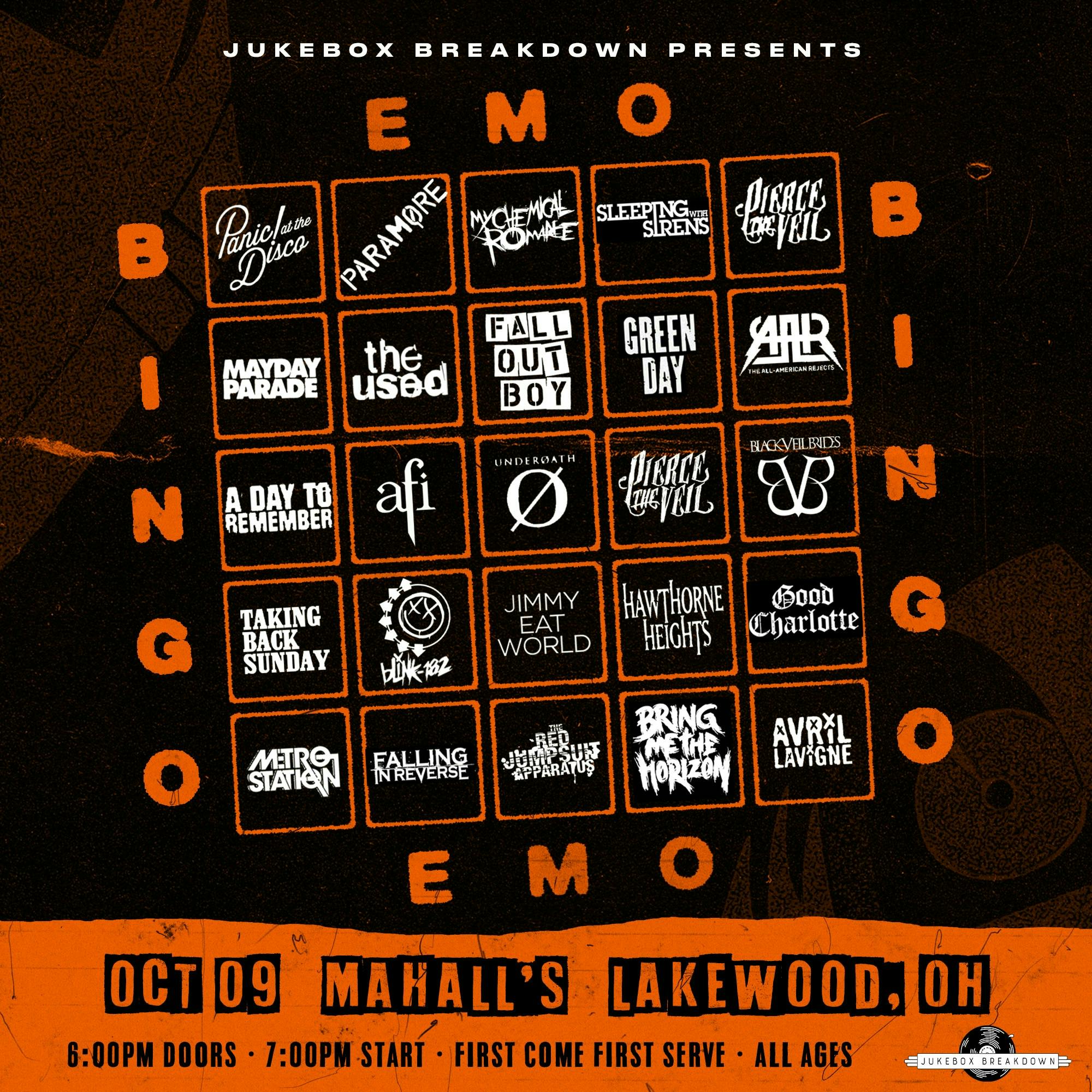 Emo Bingo