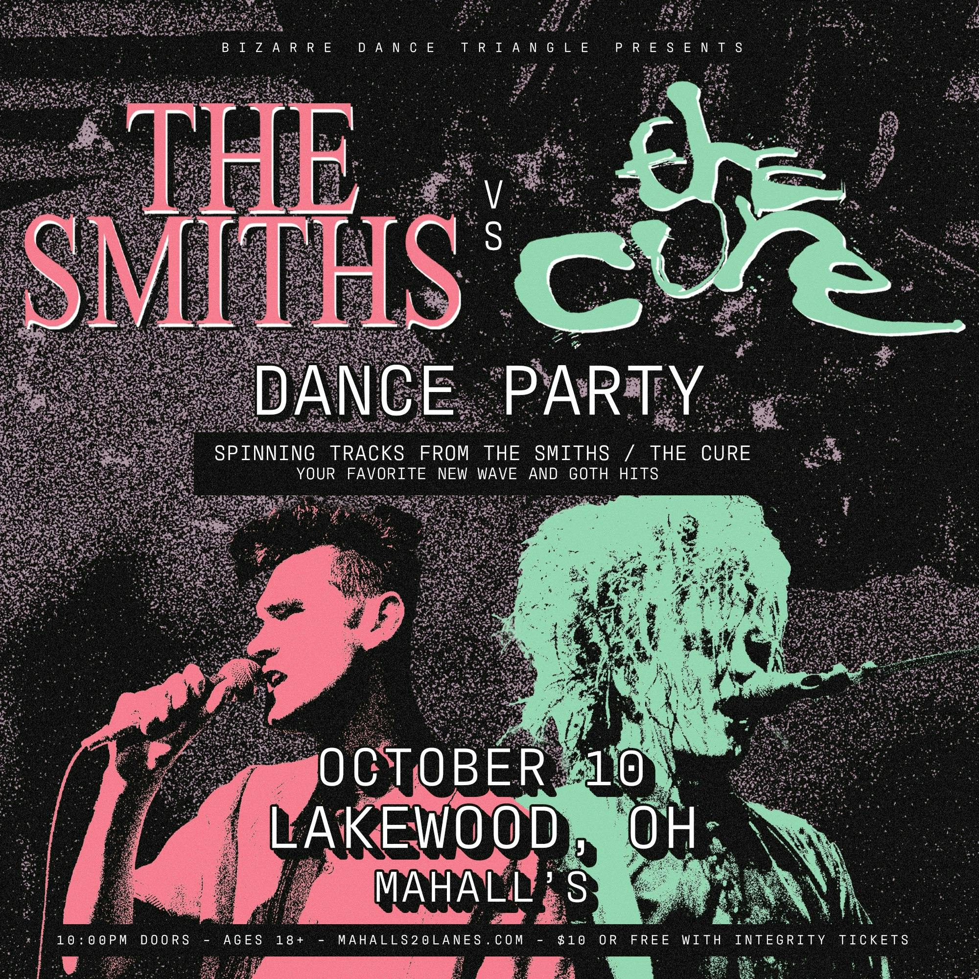 The Smiths vs. The Cure dance party