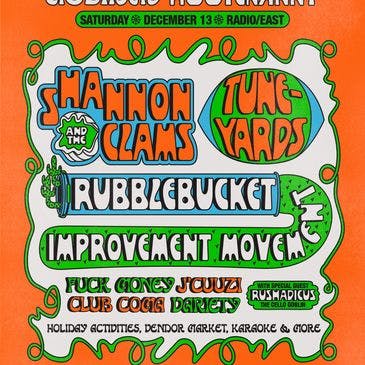 Holiday Hootenanny: Shannon & the Clams, tUnE-yArDs