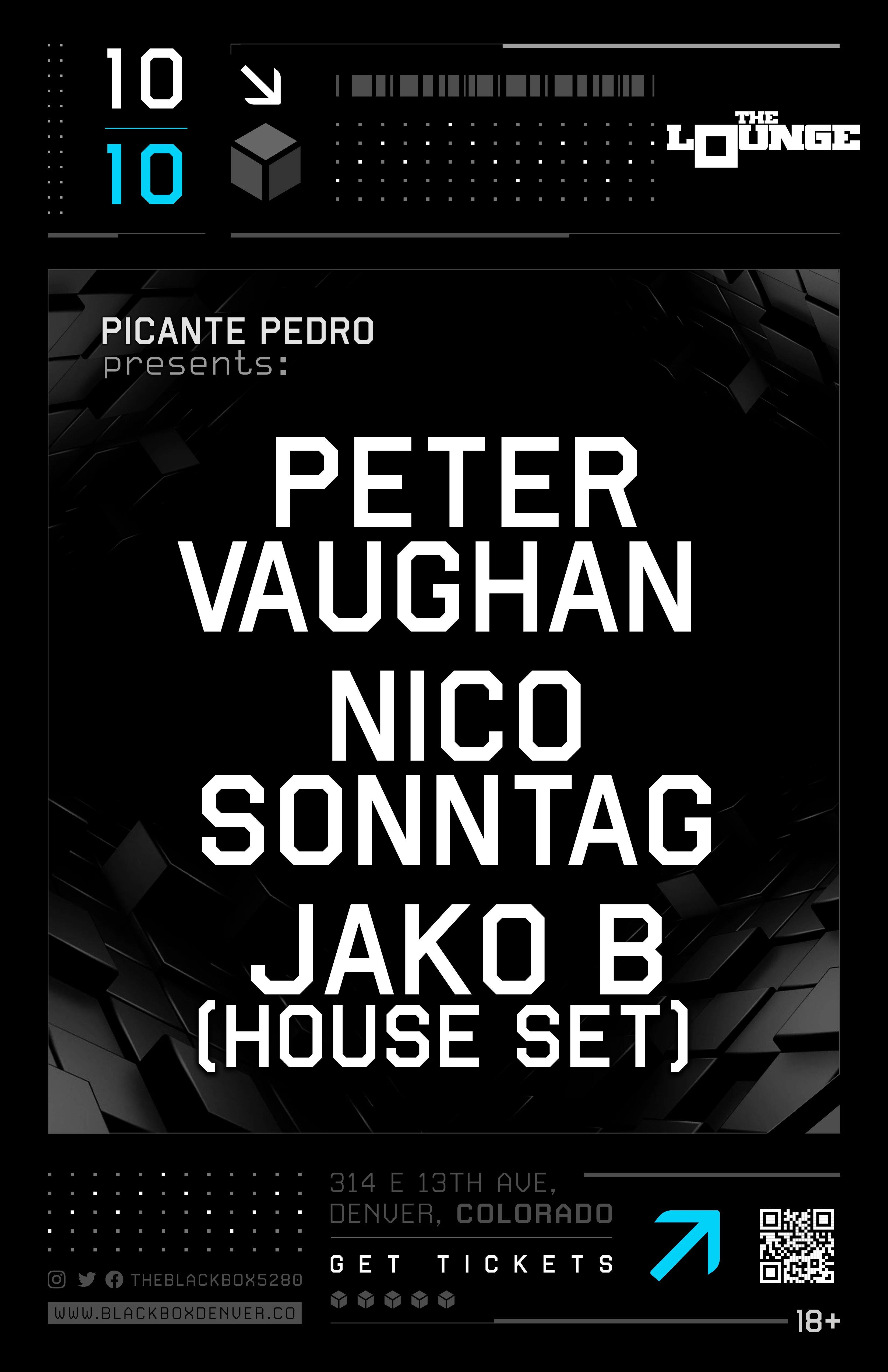 Picante Pedro: Peter Vaughan, Nico Sonntag, Jako B (House Set)