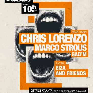 Chris Lorenzo & Marco Strous at District | Atlanta, GA
