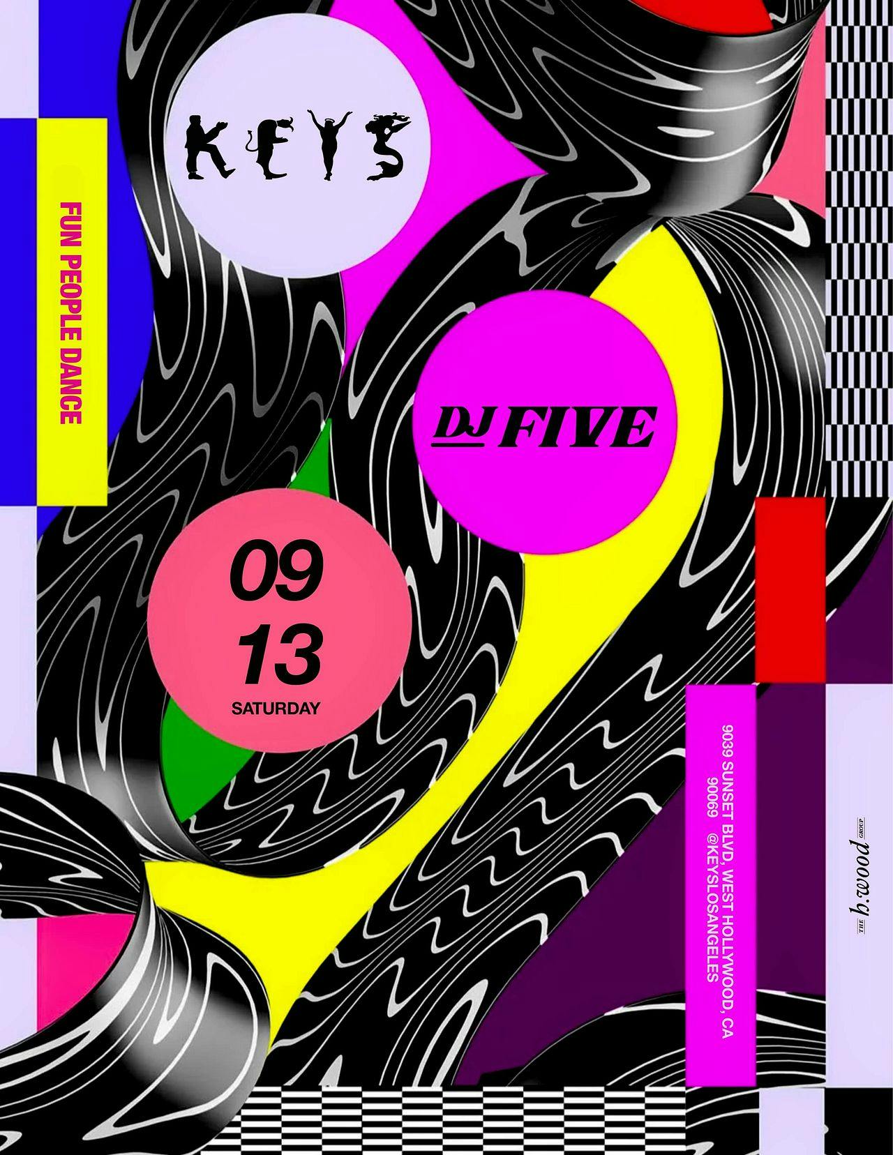 KEYS Los Angeles with DJ FIVE