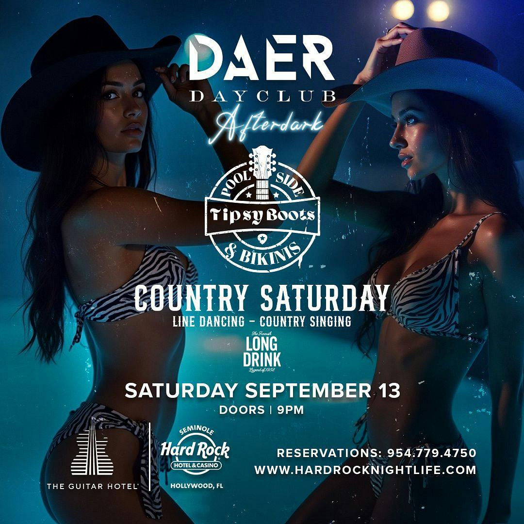 Country Saturday | DAER Dayclub Afterdark