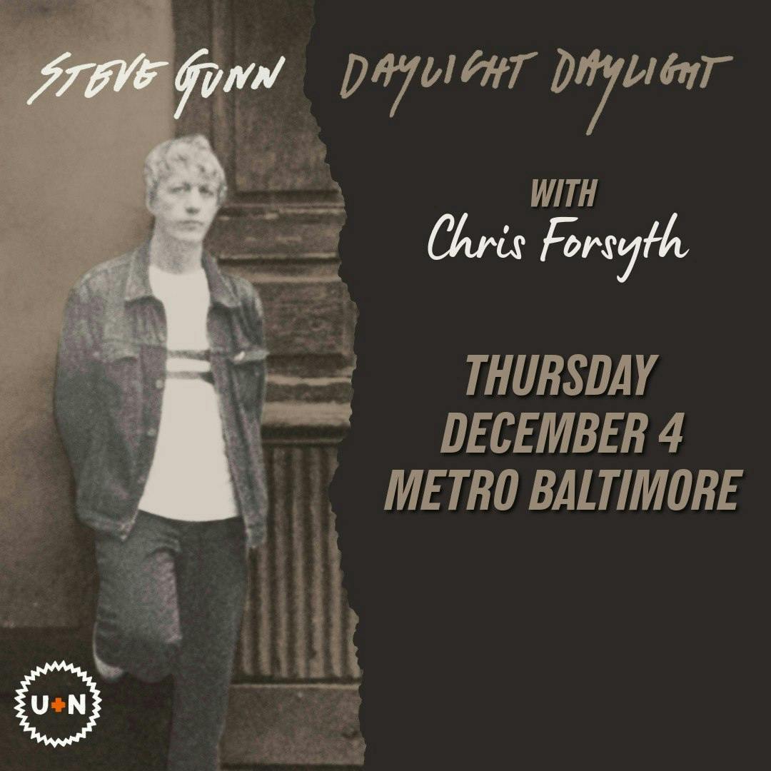 Steve Gunn w/ Chris Forsyth