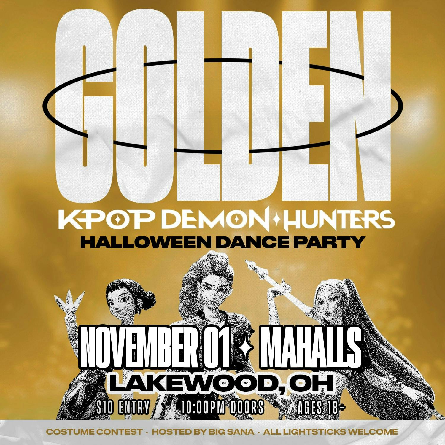 GOLDEN: K-Pop Demon Hunters Halloween Dance Party