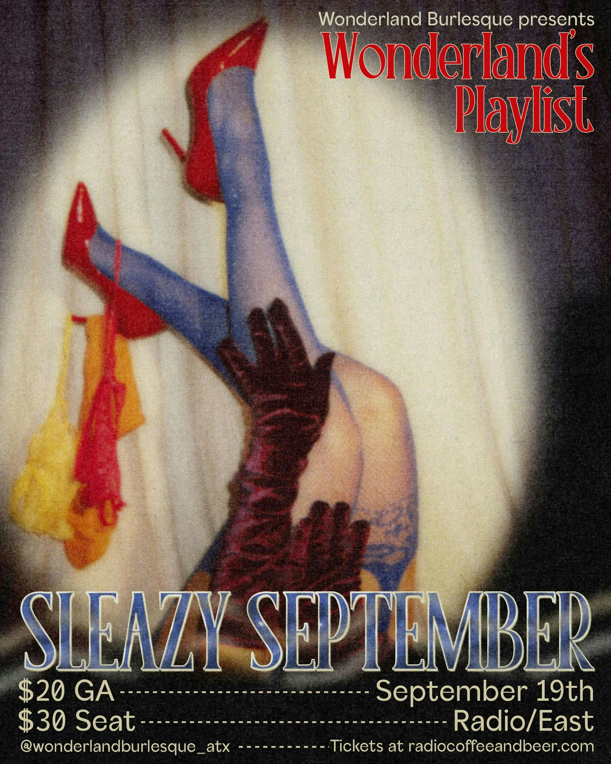 Wonderland Burlesque presents: Sleazy September