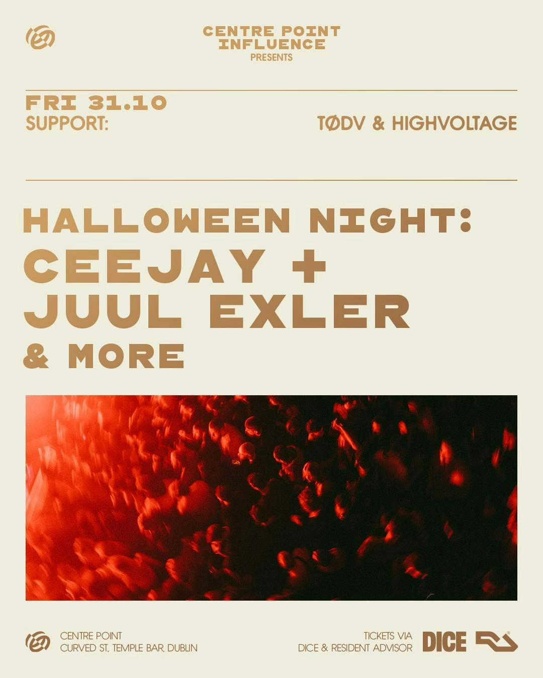 Influence: Halloween Night w/ CEEJAY, JUUL EXLER & more
