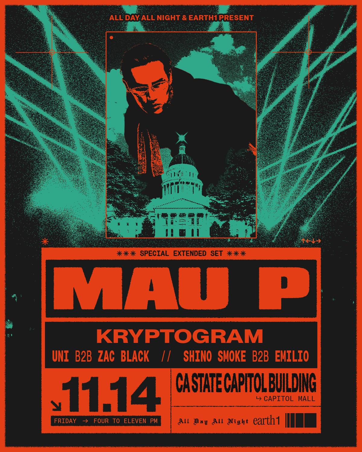 MAU P at CA State Capital