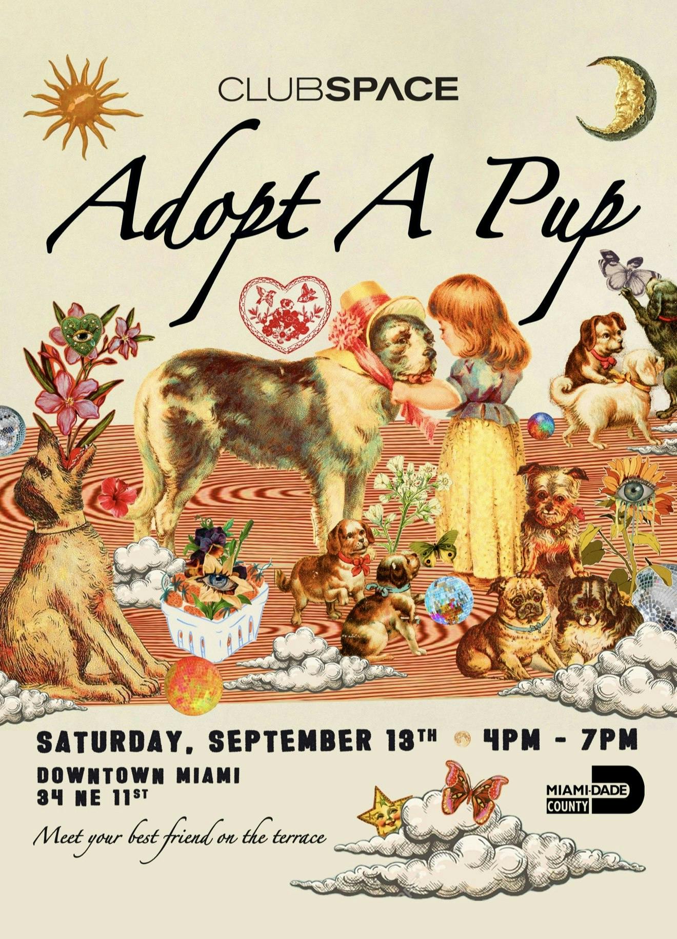 Adopt-A-Pup on the Space Terrace