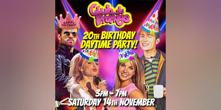 Club De Fromage - 20th Birthday Daytime Party