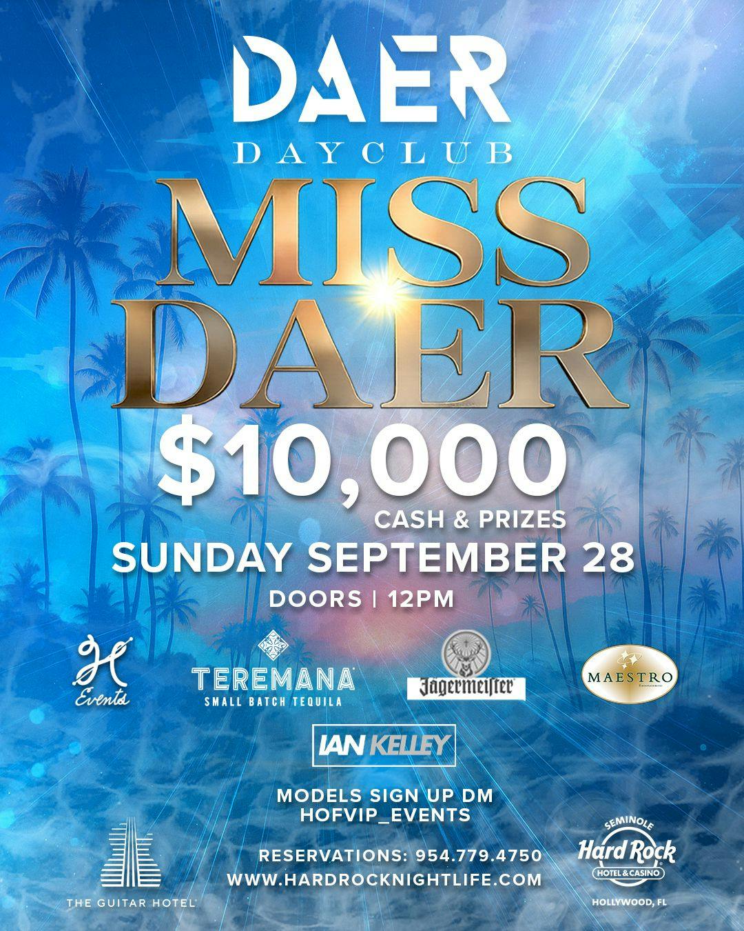 Miss DAER Pool Party | DAER Dayclub
