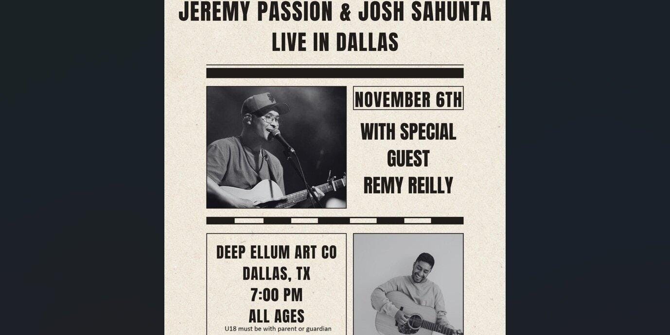 Jeremy Passion & Josh Sahunta