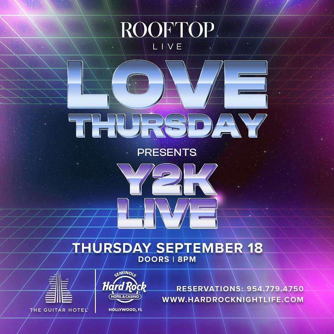 Love Thursdays Y2K Live | Rooftop Live