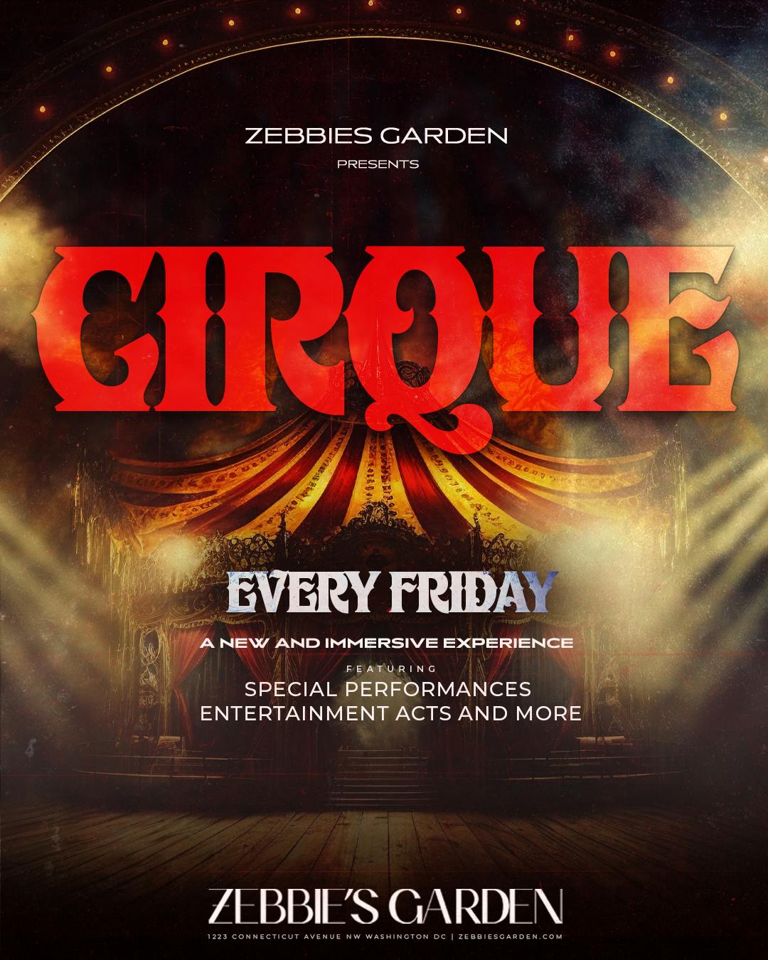 Cirque Fridays