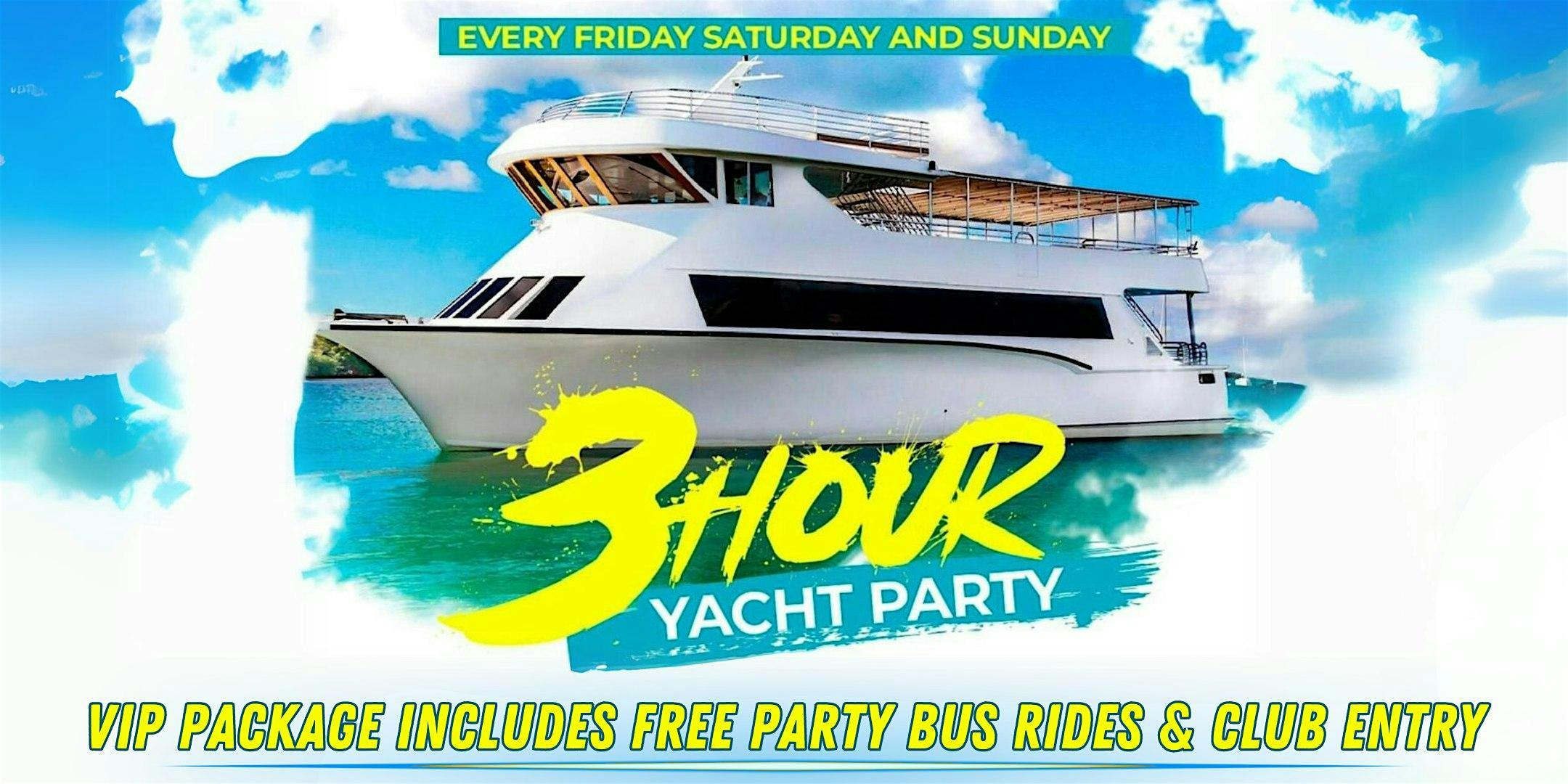 Miami Boat Party / Booze Cruise