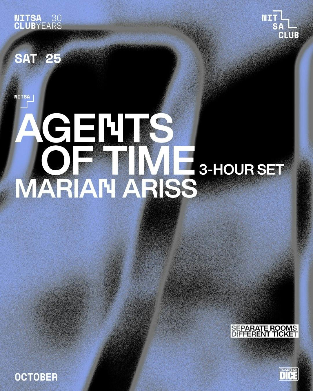 Agents Of Time 3-hour set · Marian Ariss