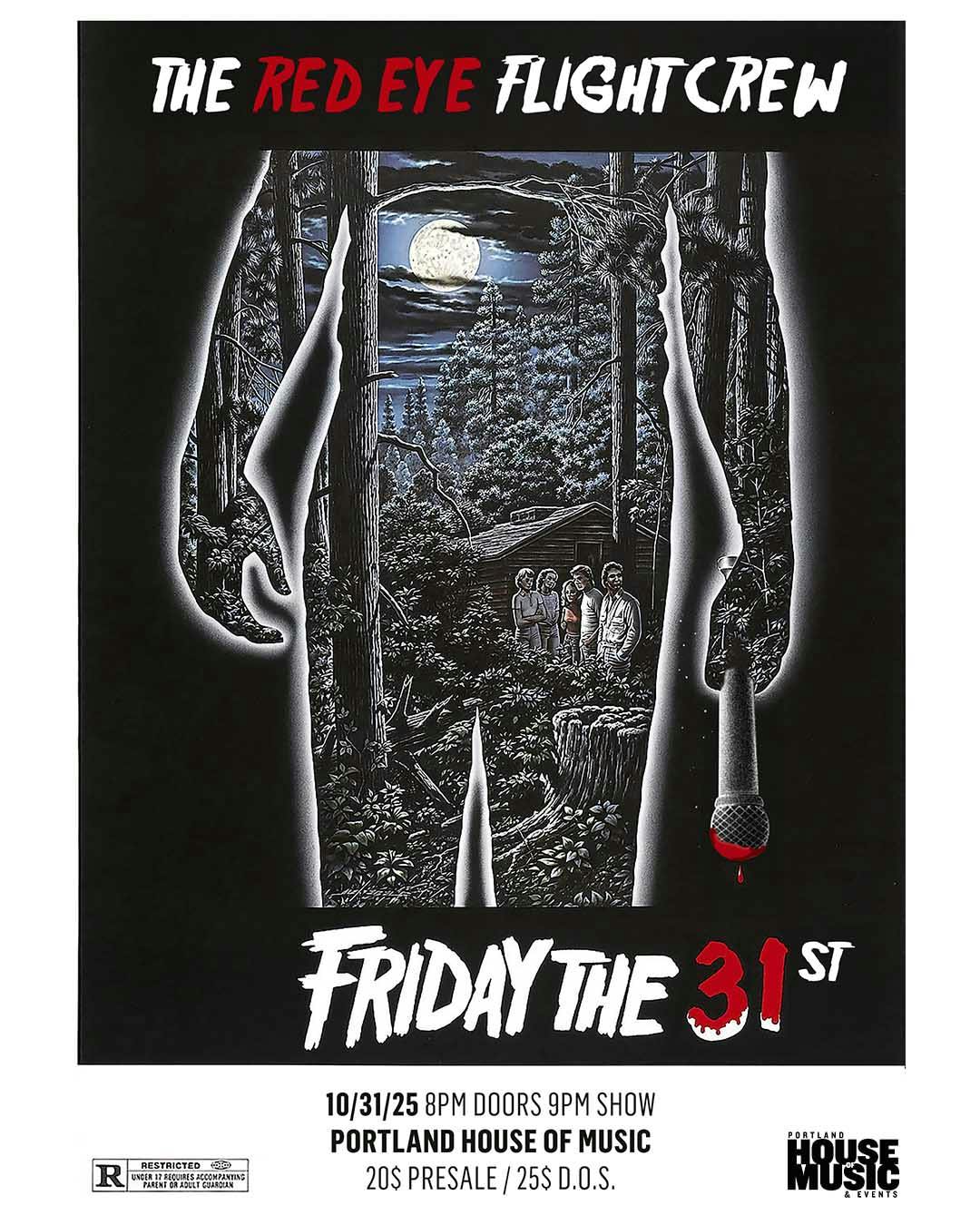 The Red Eye Flight Crew: Friday The 31st!