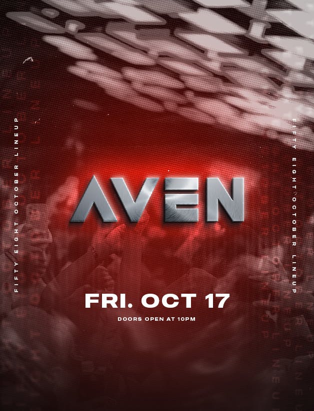 Friday 10/17 Sounds By Aven