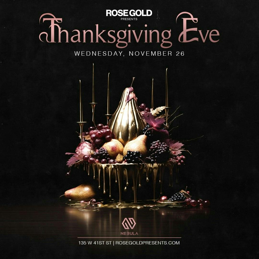 Thanksgiving Eve at Nebula