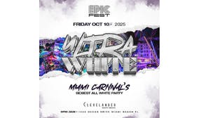 ULTRA WHITE 2025 | The Biggest All White Party Miami Carnival