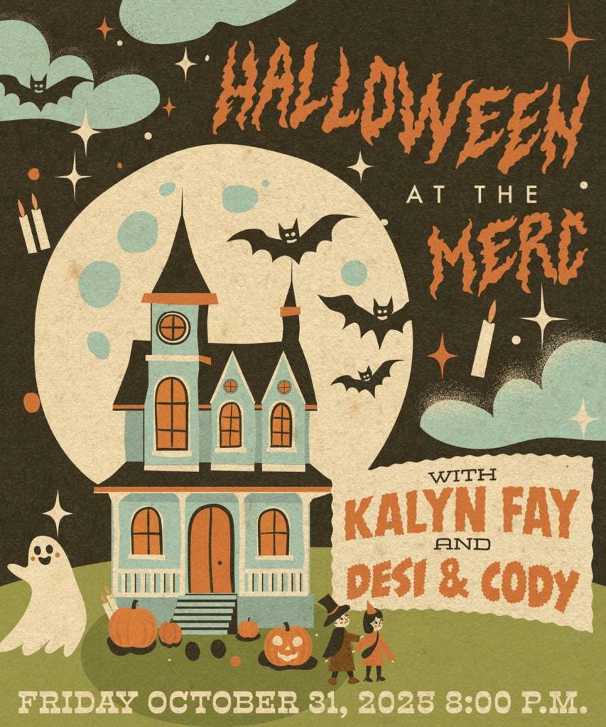 HALLOWEEN AT THE MERC! Kalyn Fay and Desi & Cody