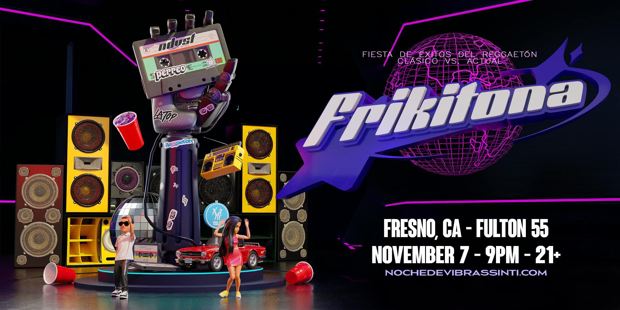 Frikitona | Old School Reggaeton & New Hits Party (21+)