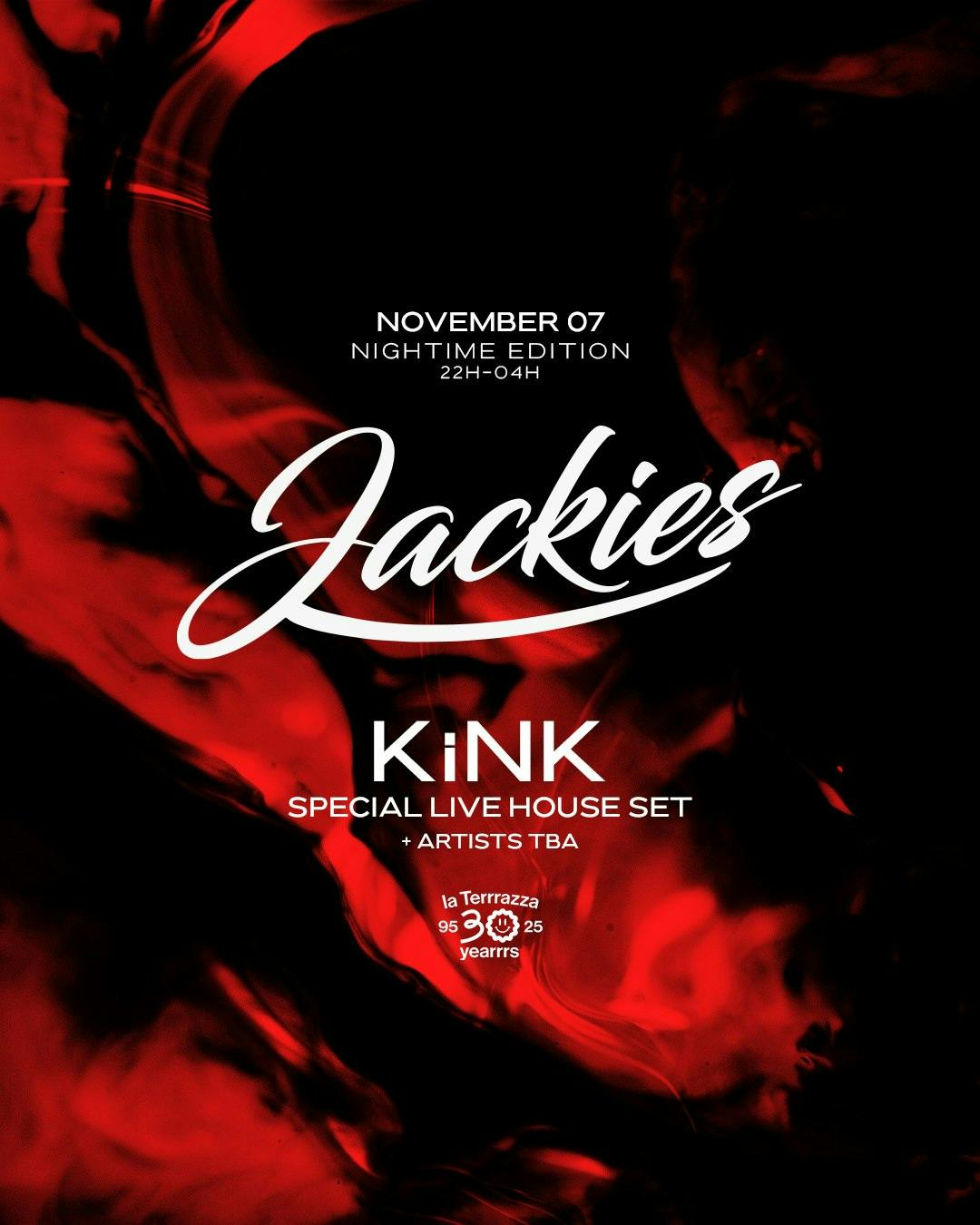 Jackies pres: THE LAST DANCE 2025 w/ KiNK (Night Edition)