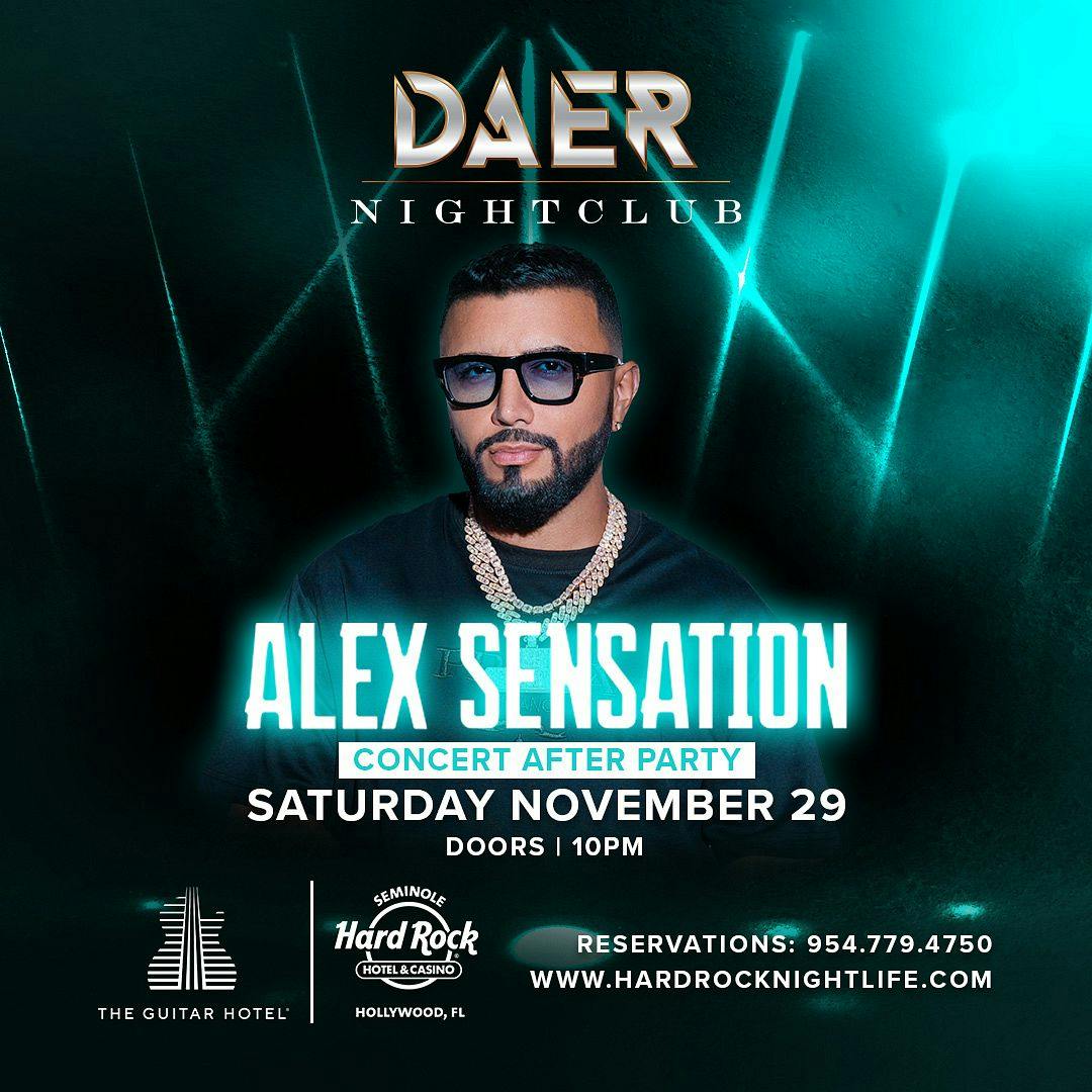 Alex Sensation | DAER Nightclub